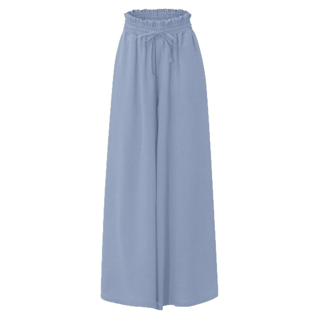 Wide Leg High Waist Long Pants
