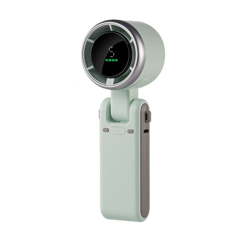 Portable Foldable Bladeless Fan with Neck Strap